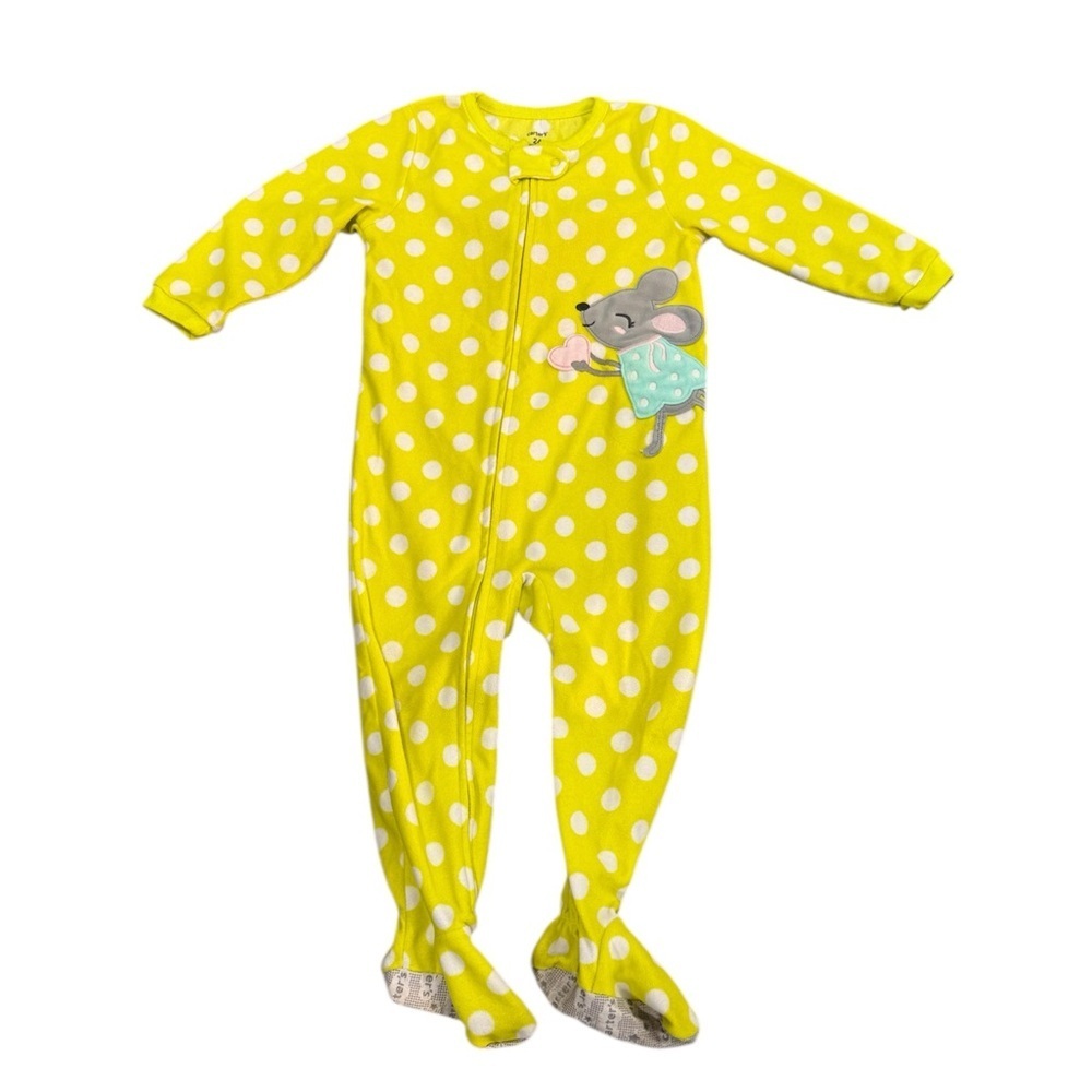 Carter’s | Footed Polka Dot Pajamas